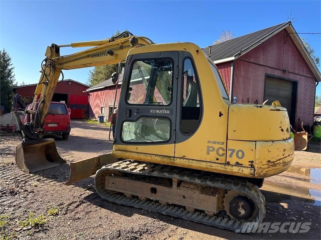 Komatsu PC70-7 Midigrävmaskiner 7t - 12t