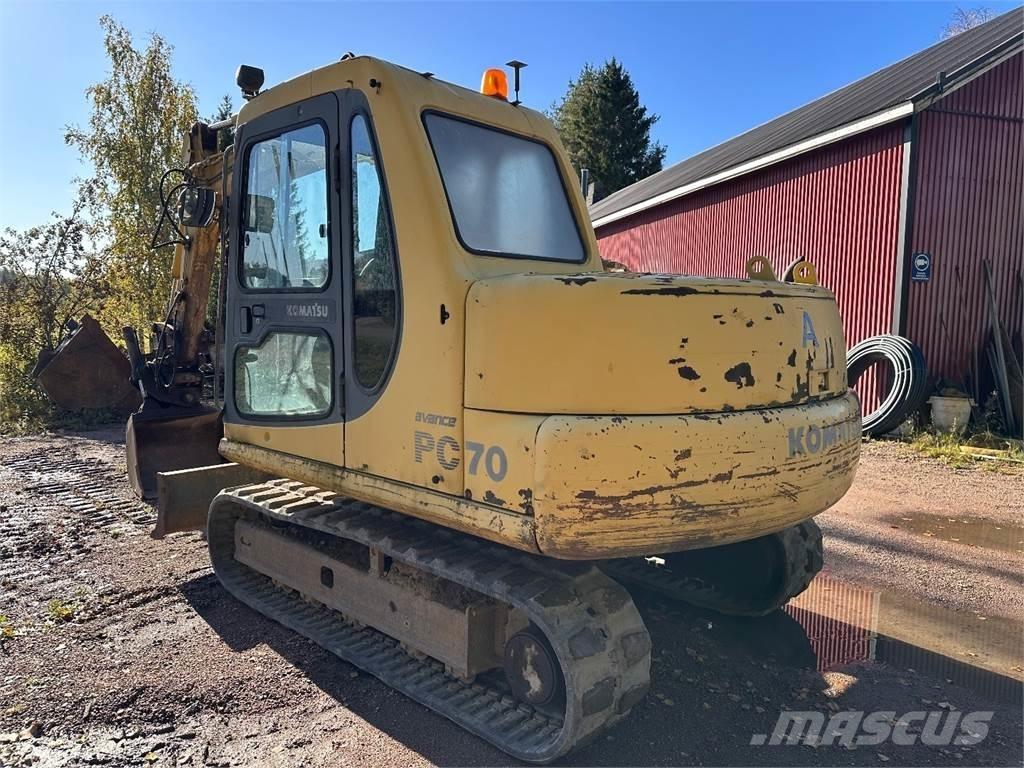 Komatsu PC70-7 Midigrävmaskiner 7t - 12t