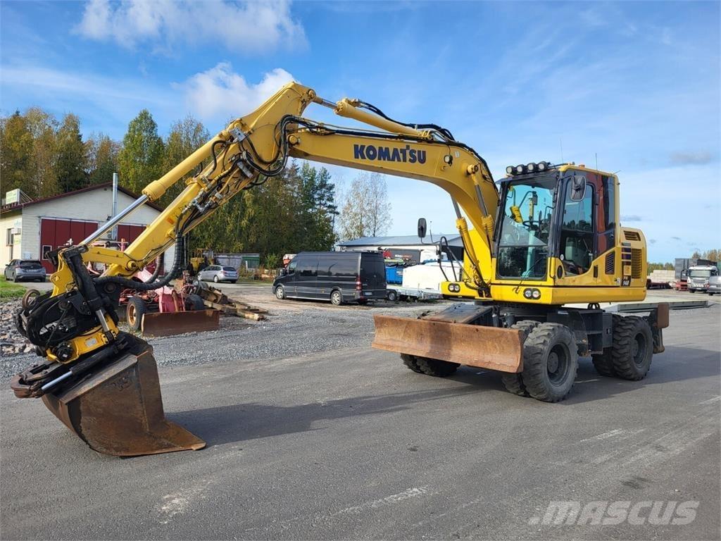 Komatsu PW 148-10 Hjulgrävare