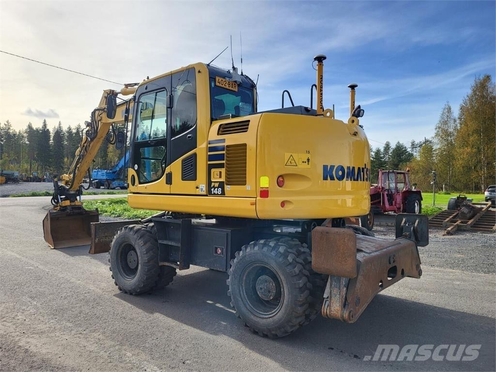 Komatsu PW 148-10 Hjulgrävare