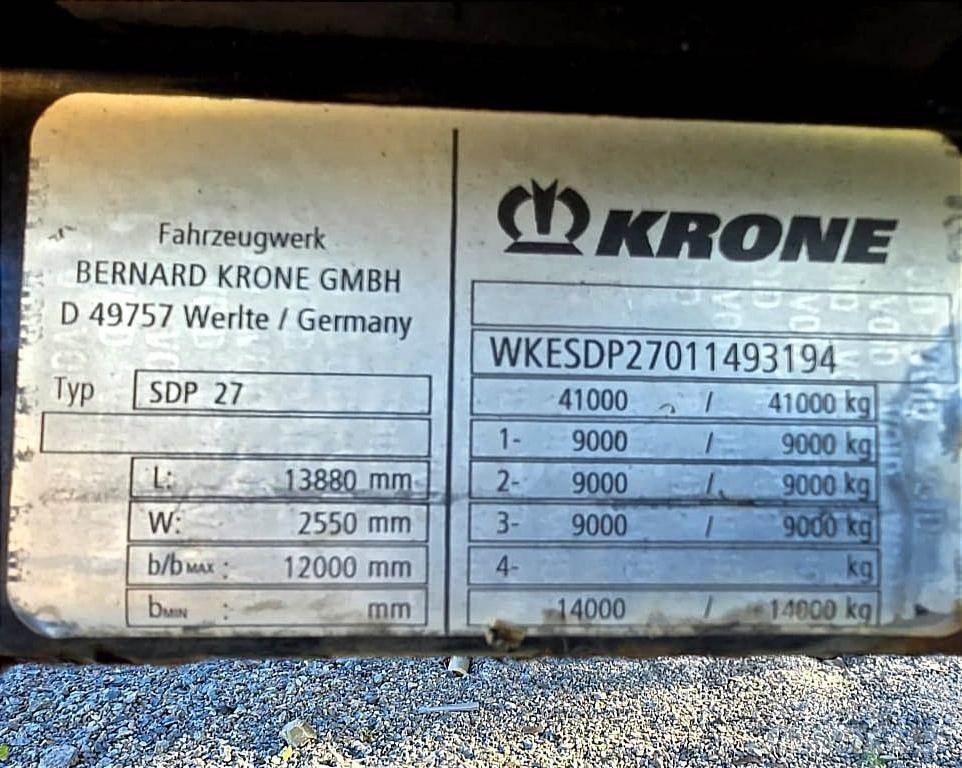 Krone SDP 27 Kapelltrailer