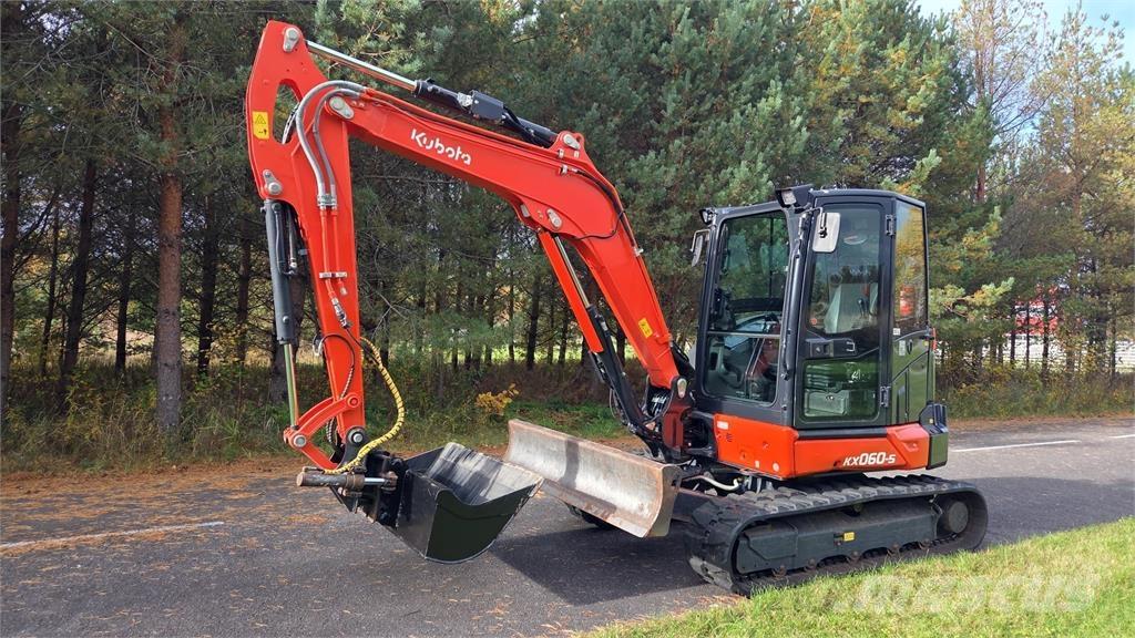 Kubota KX060-5 Minigrävare < 7t