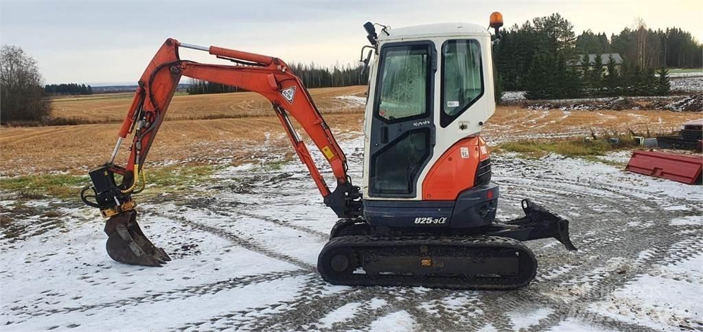 Kubota U25-3 Minigrävare < 7t