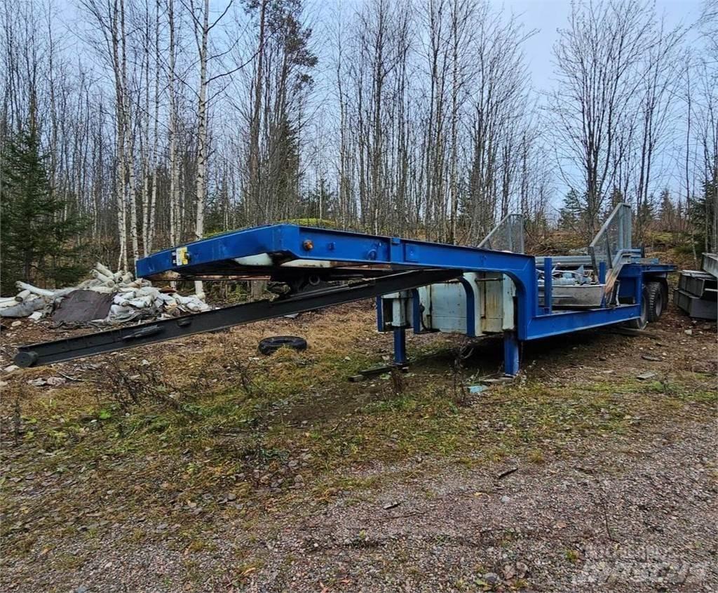  Lavetti Låg lastande semi trailer