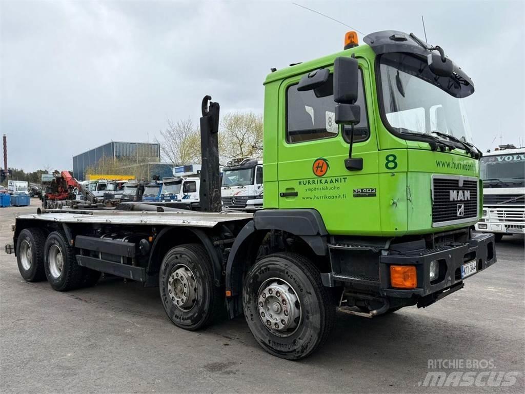 MAN 35.403 8X4 Lastväxlare/Krokbilar