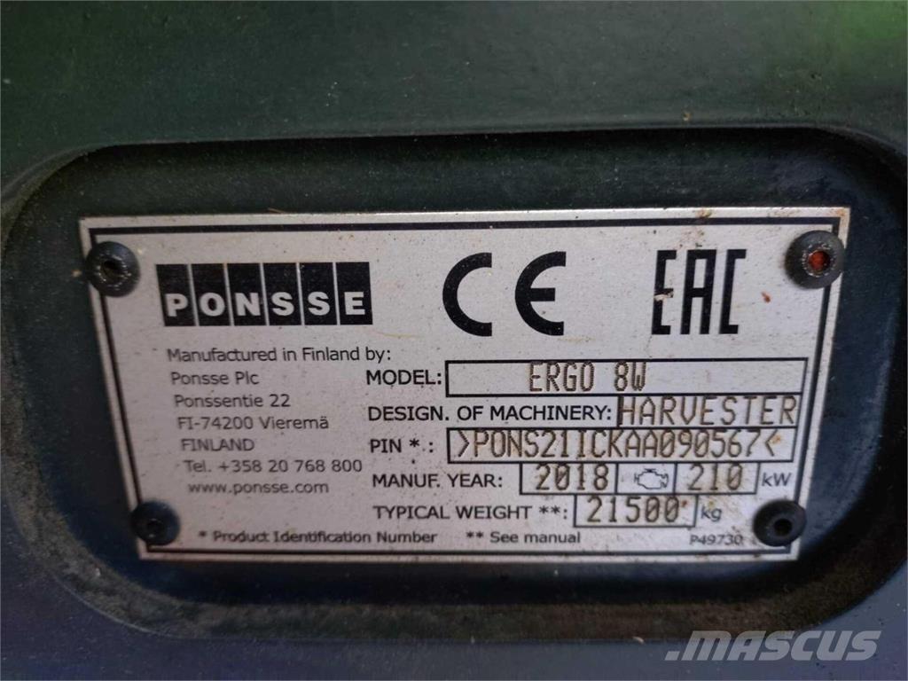 Ponsse Ergo Skördare