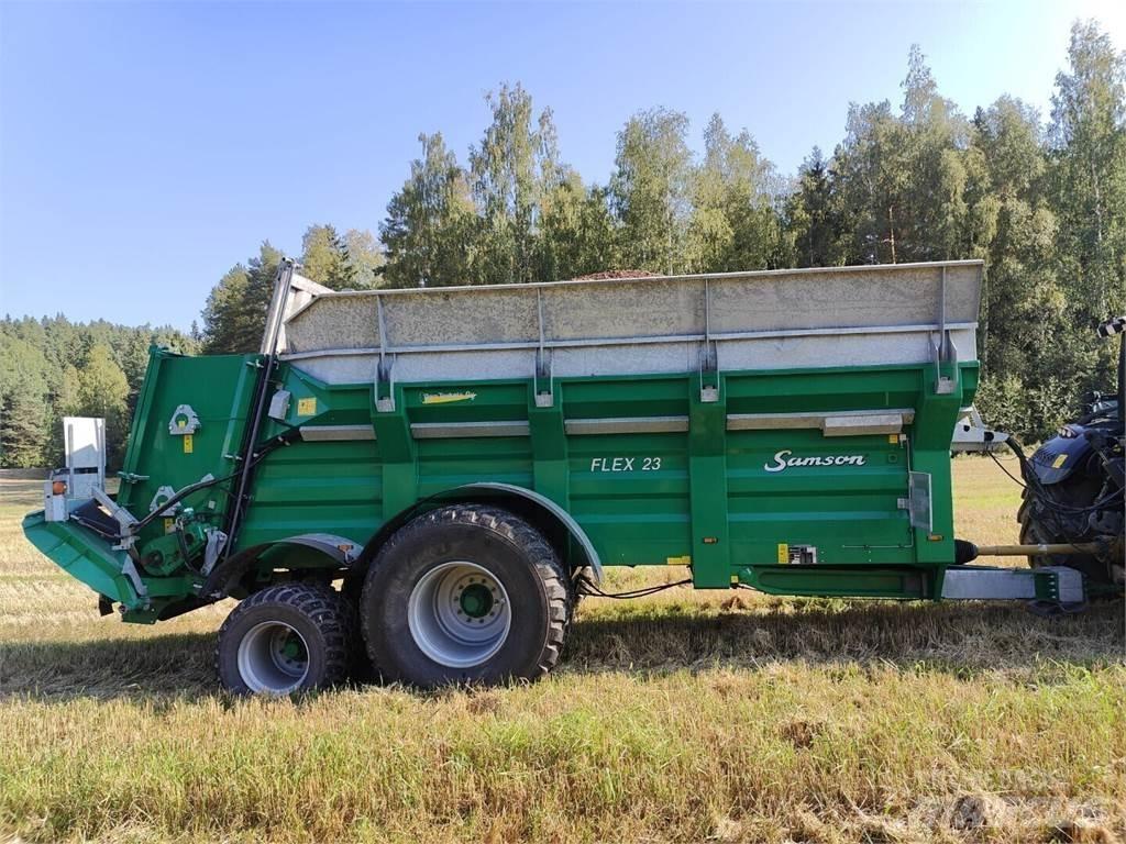 Samson Flex 23 Fast- och kletgödselspridare