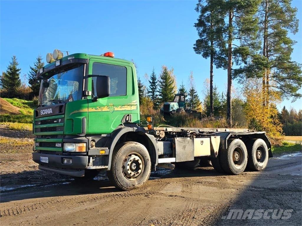 Scania 124C 6X4 Lastväxlare/Krokbilar