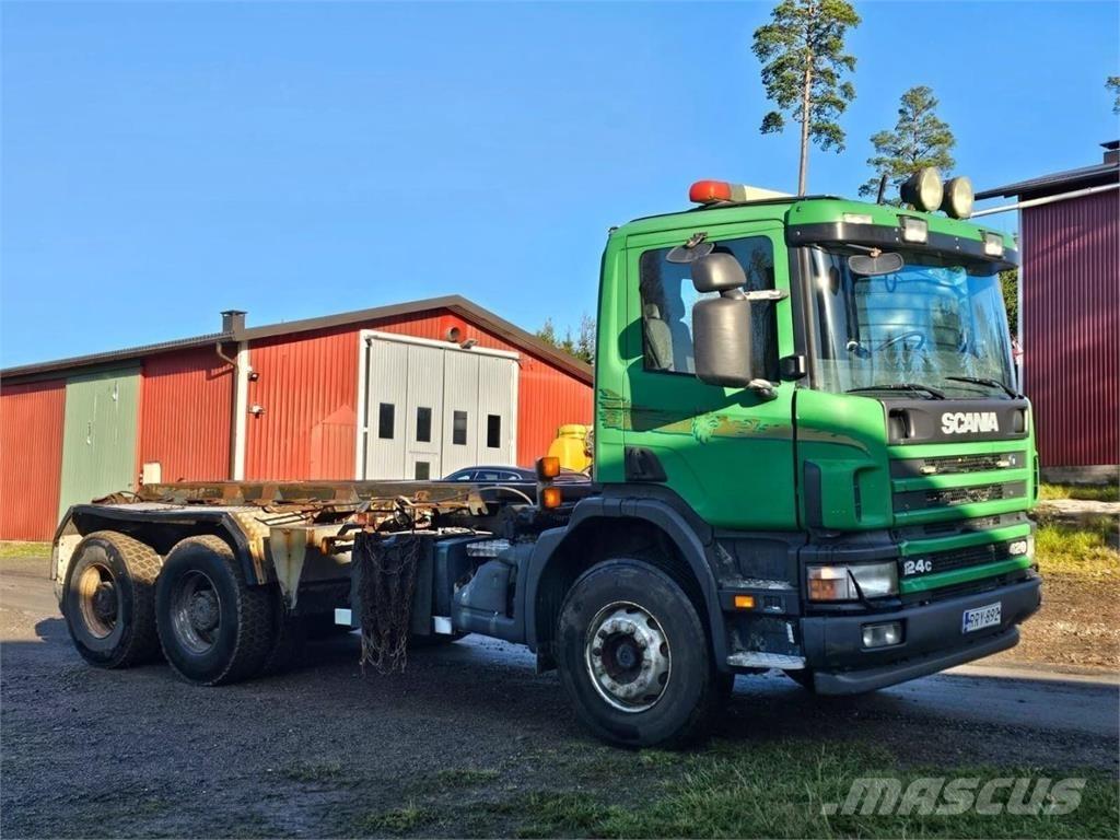 Scania 124C 6X4 Lastväxlare/Krokbilar