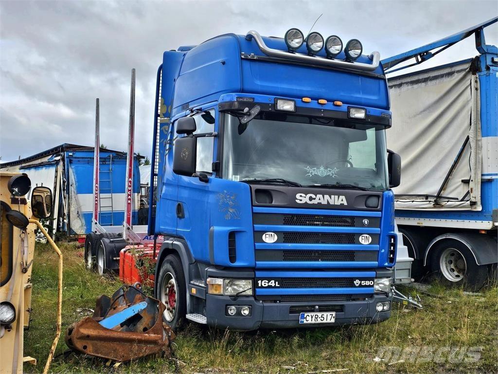 Scania 164L 6x2 Timmerbilar