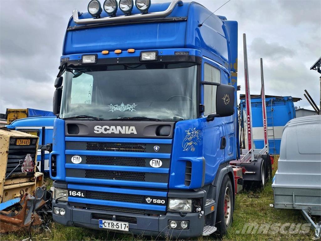 Scania 164L 6x2 Timmerbilar