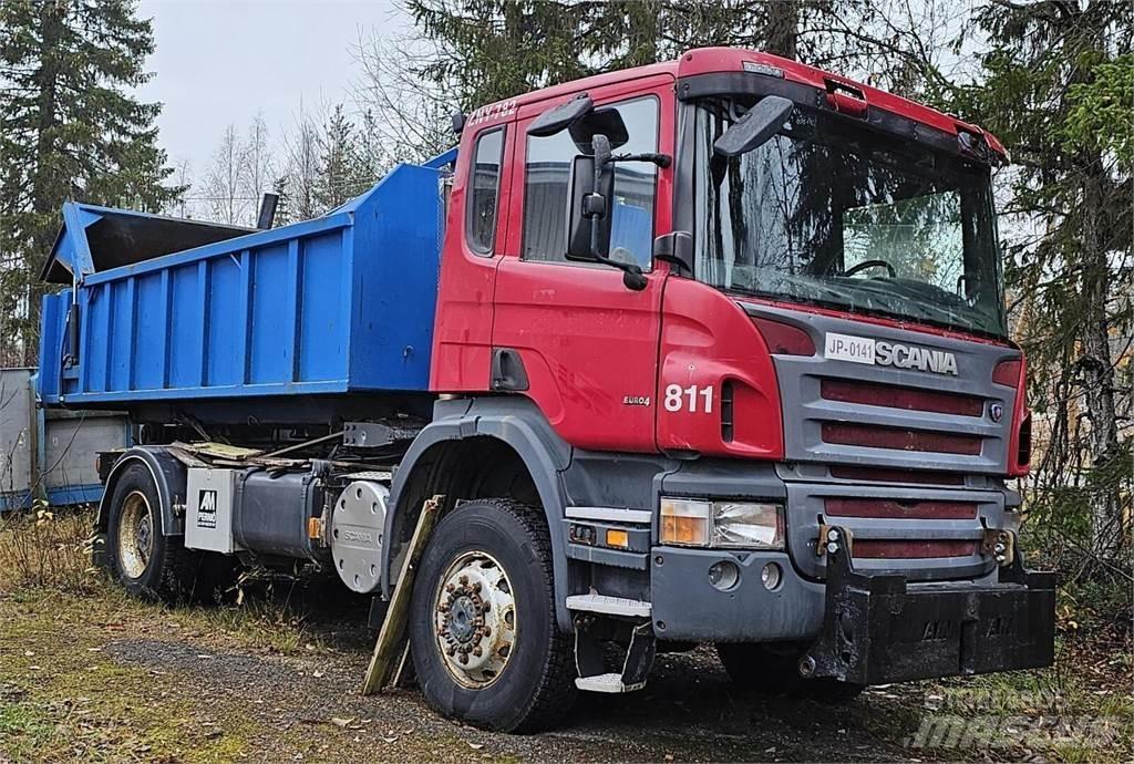 Scania P340 4x4 Lastväxlare/Krokbilar
