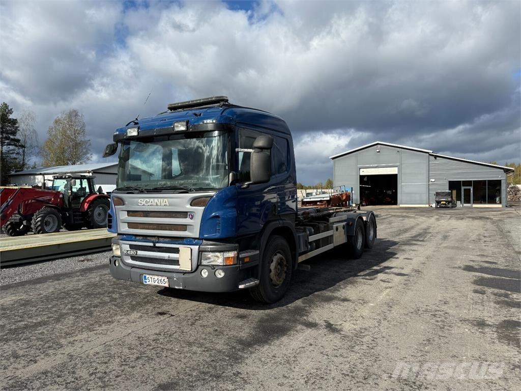 Scania P420 6x2 Lastväxlare/Krokbilar