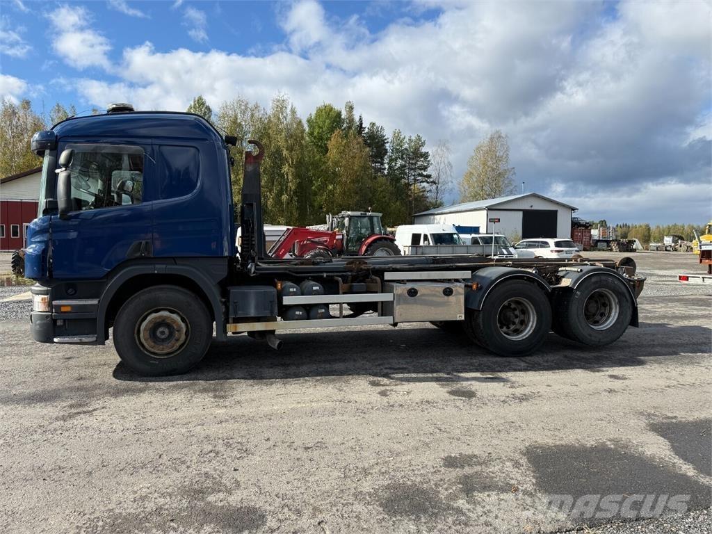 Scania P420 6x2 Lastväxlare/Krokbilar