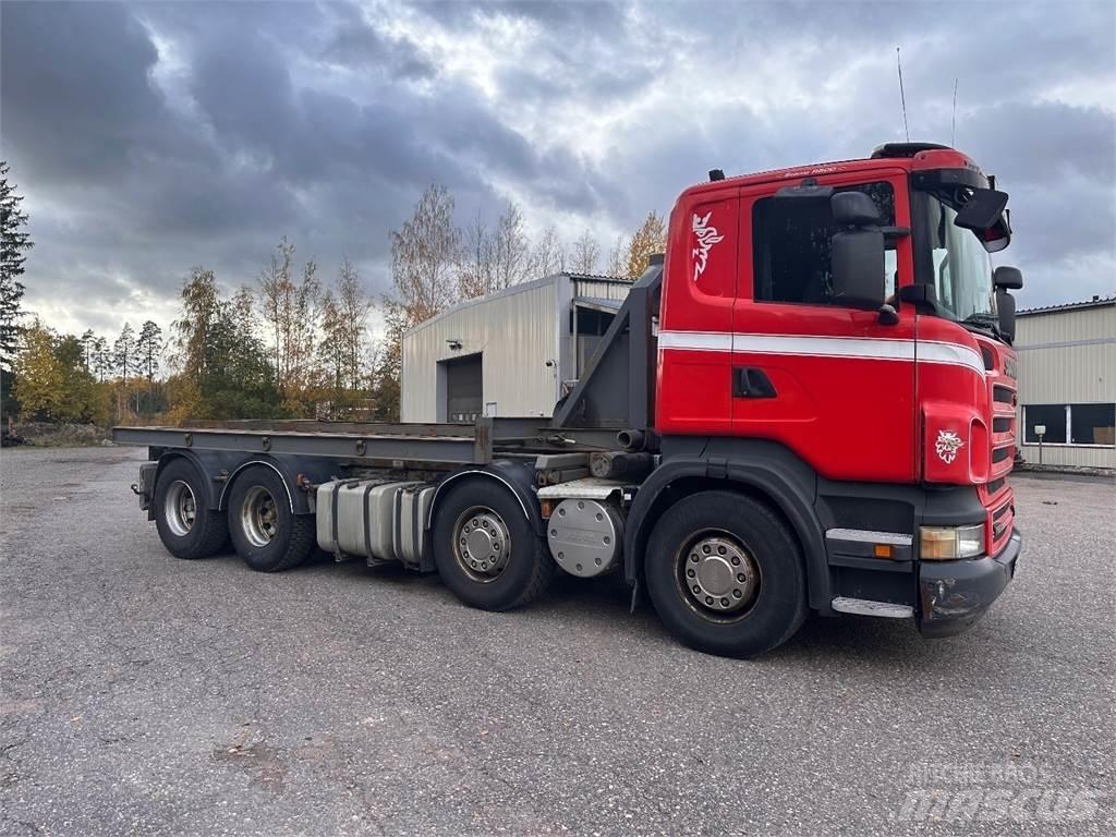 Scania R500 8X4 Lastväxlare/Krokbilar