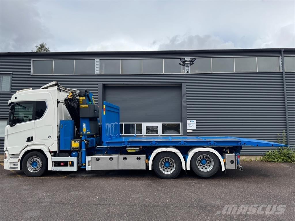 Scania R580 6X2 Kranbilar