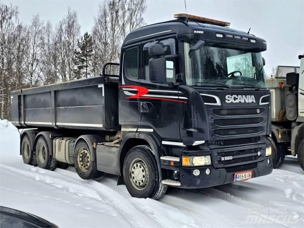 Scania R580 8x4 Tippbilar