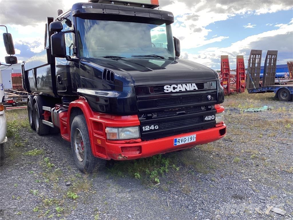 Scania T 124 Tippbilar