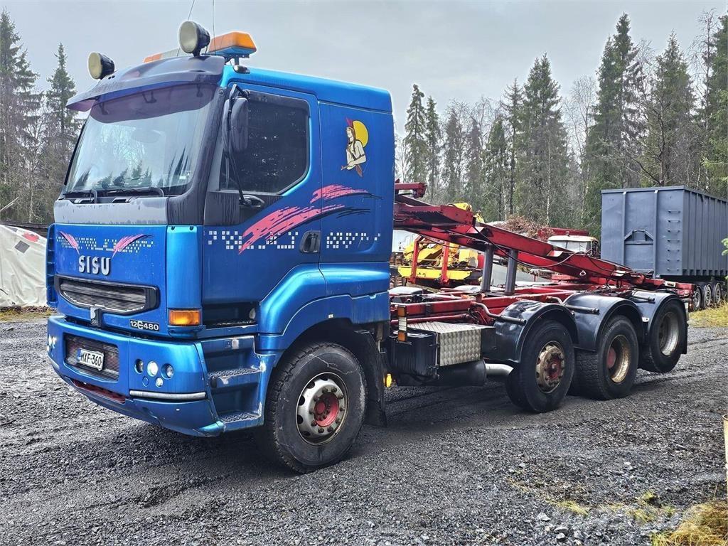 Sisu E12M 8X2 Lastväxlare/Krokbilar