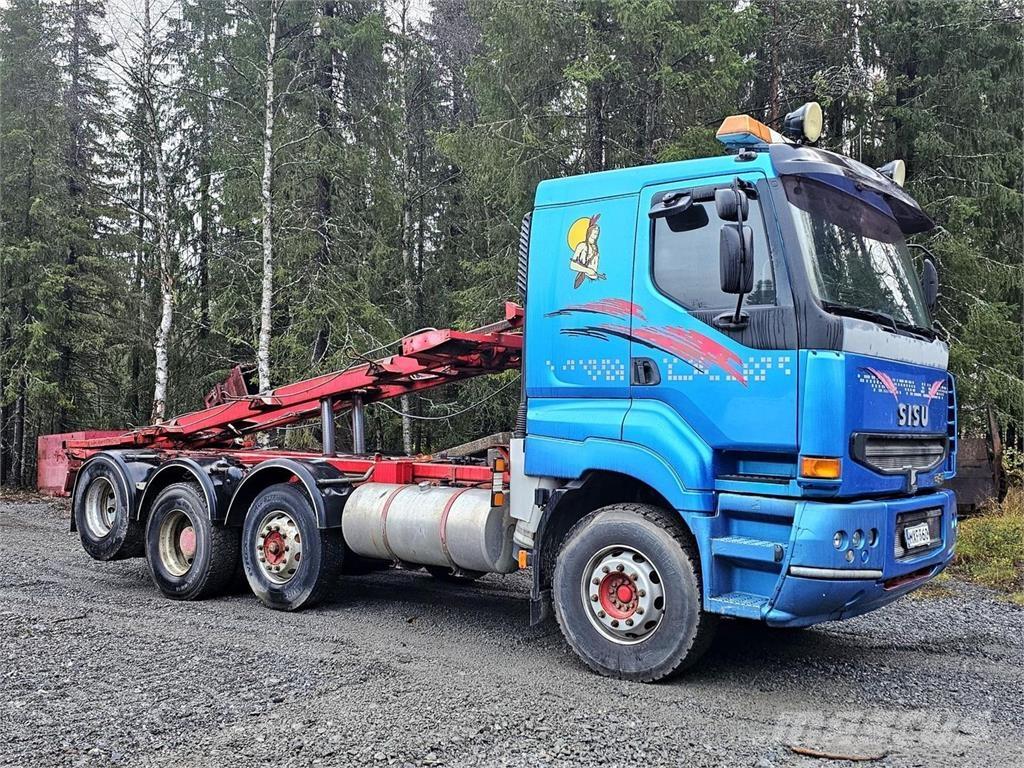 Sisu E12M 8X2 Lastväxlare/Krokbilar