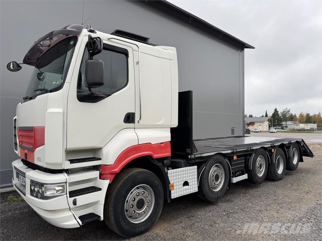 Sisu R500 10x4 Transportbilar för Skogsmaskiner