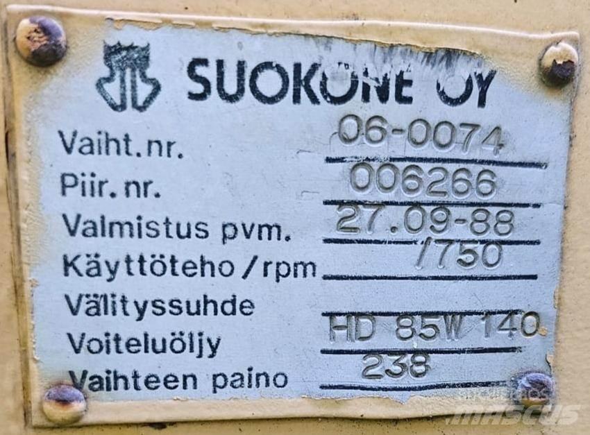 Suokone Jyrsin Entreprenad - Övrigt
