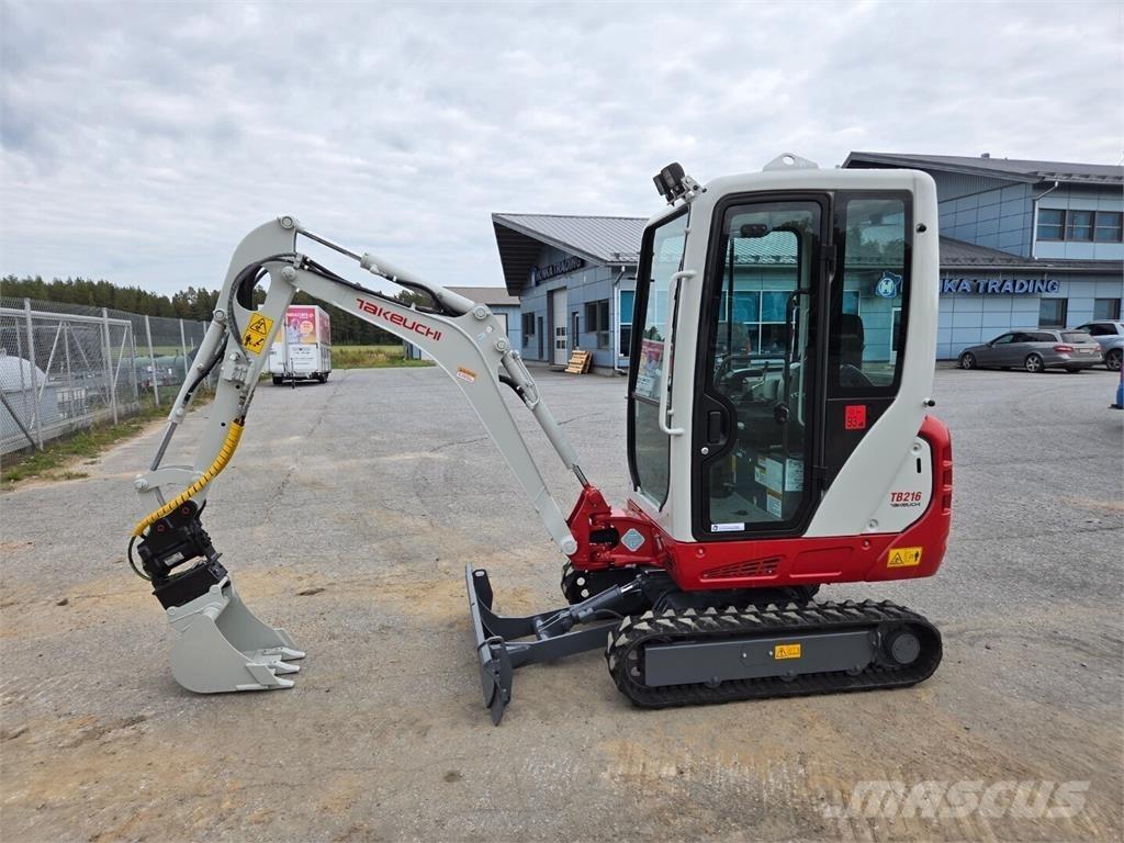 Takeuchi TB216 Minigrävare < 7t