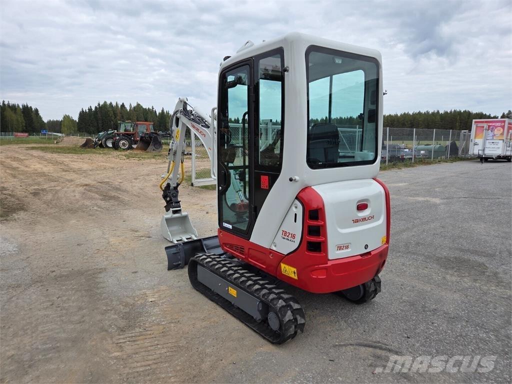 Takeuchi TB216 Minigrävare < 7t