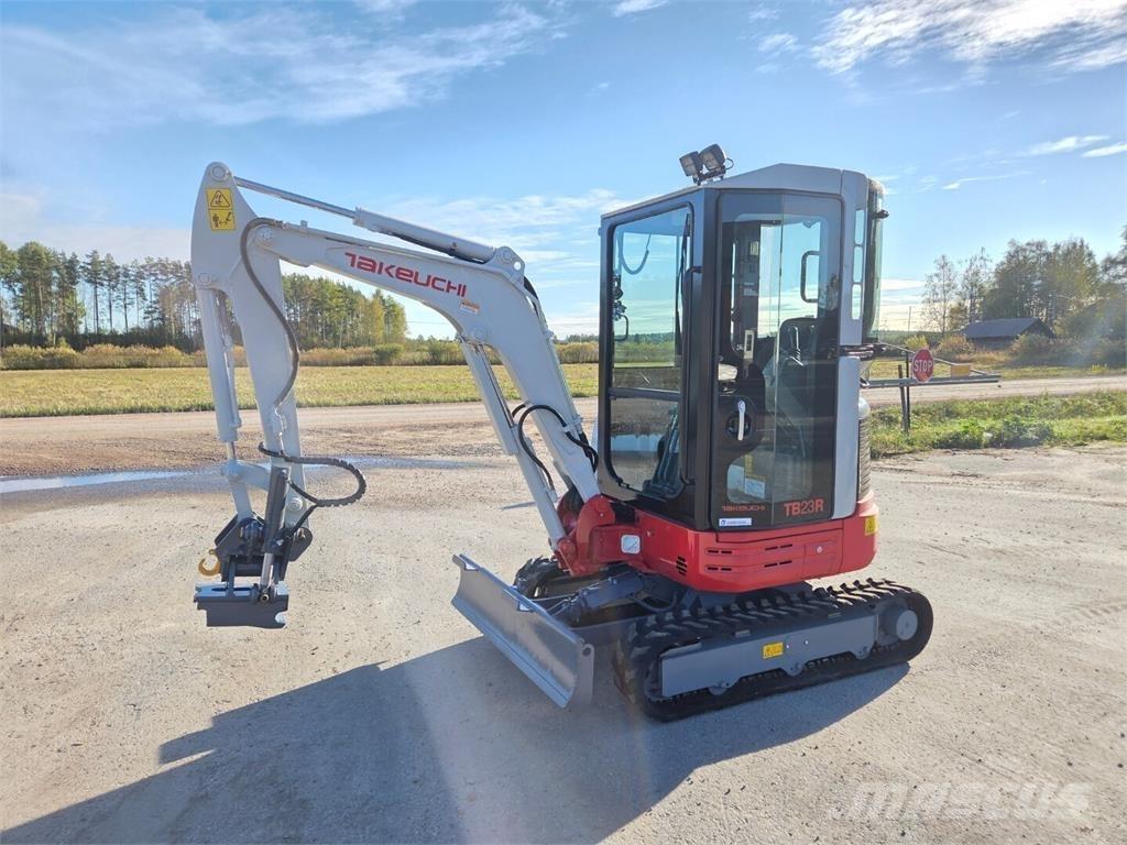Takeuchi TB23R Minigrävare < 7t