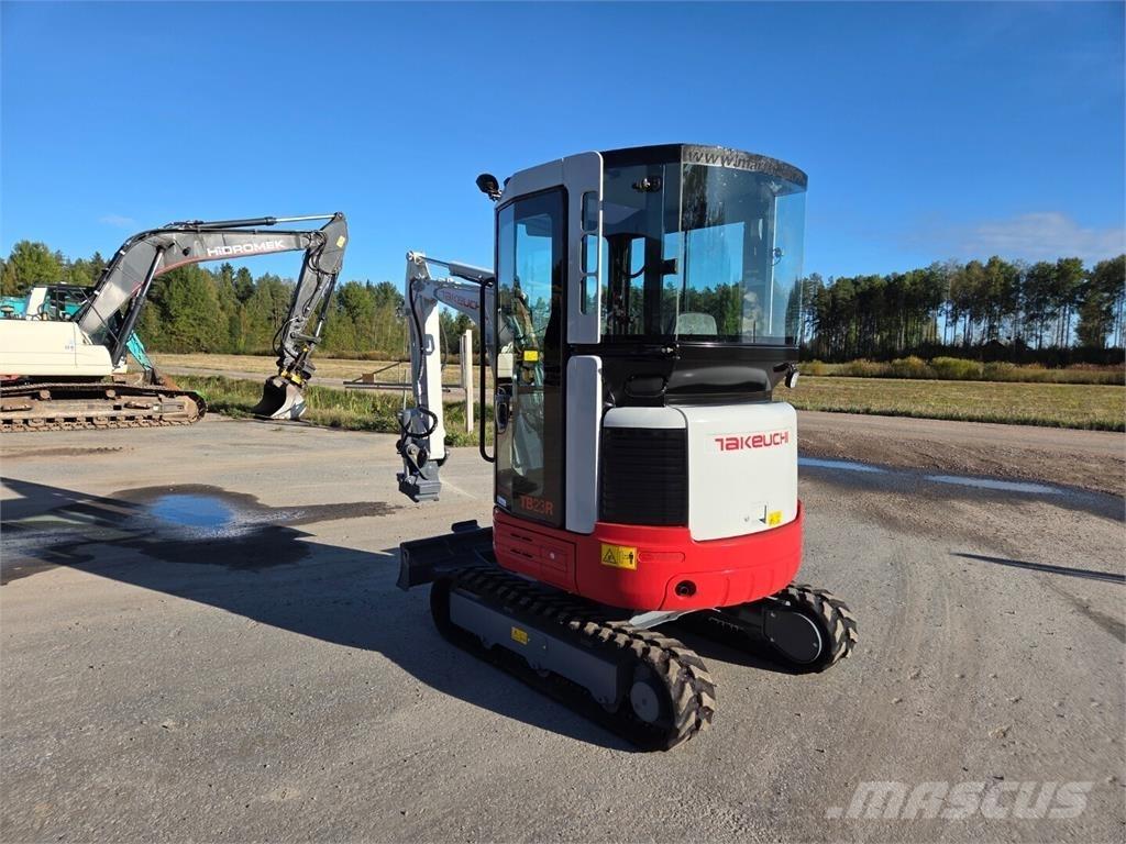 Takeuchi TB23R Minigrävare < 7t