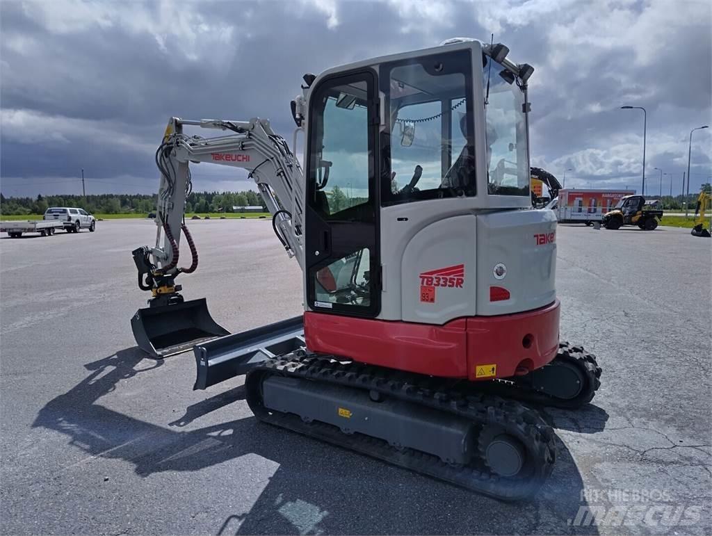 Takeuchi TB335R Minigrävare < 7t