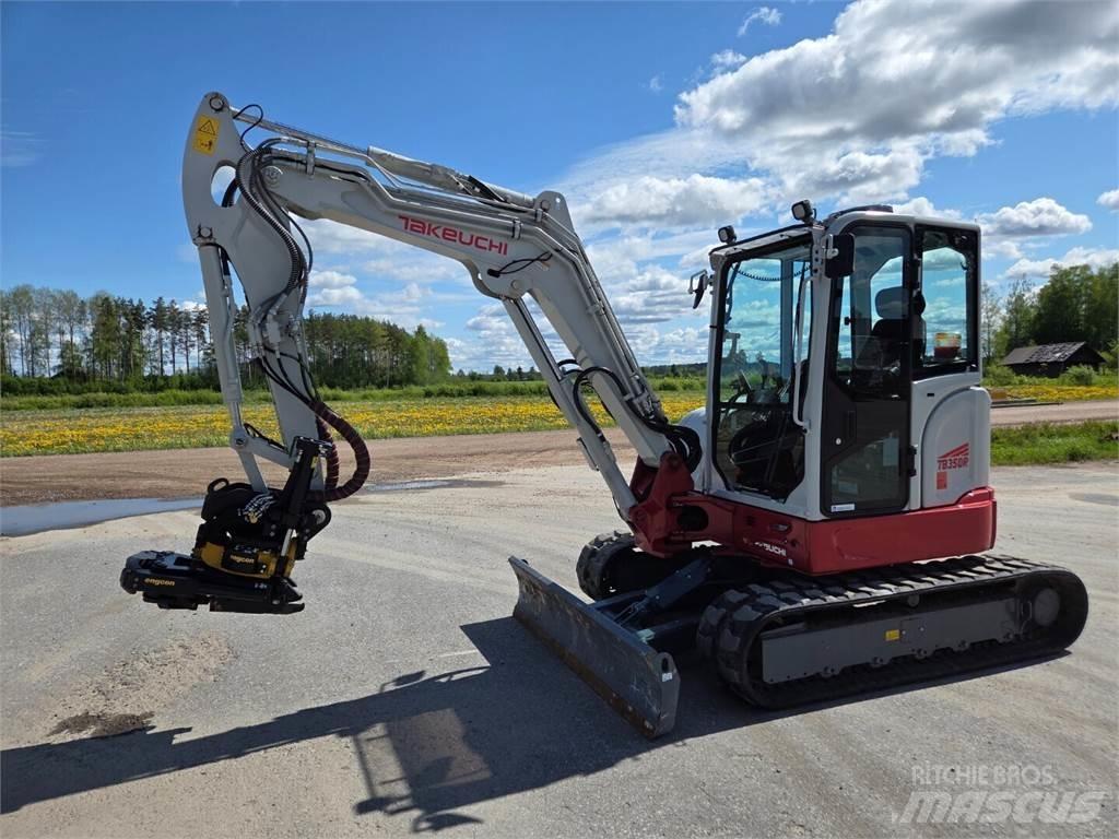 Takeuchi TB350R Minigrävare < 7t