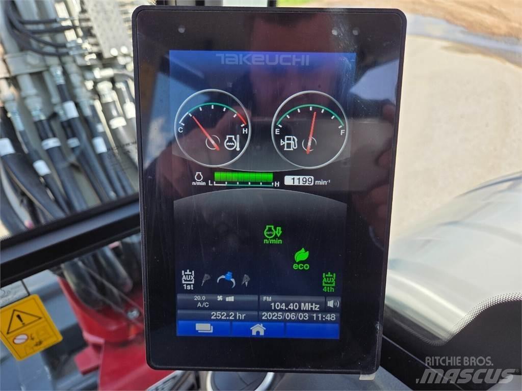 Takeuchi TB350R Minigrävare < 7t