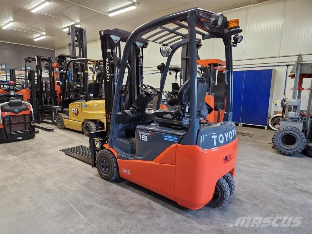 Toyota 8FBEK18T Elmotviktstruckar
