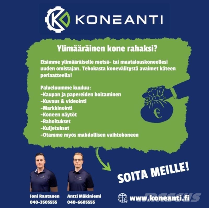 Tuhti M120 Tippvagnar