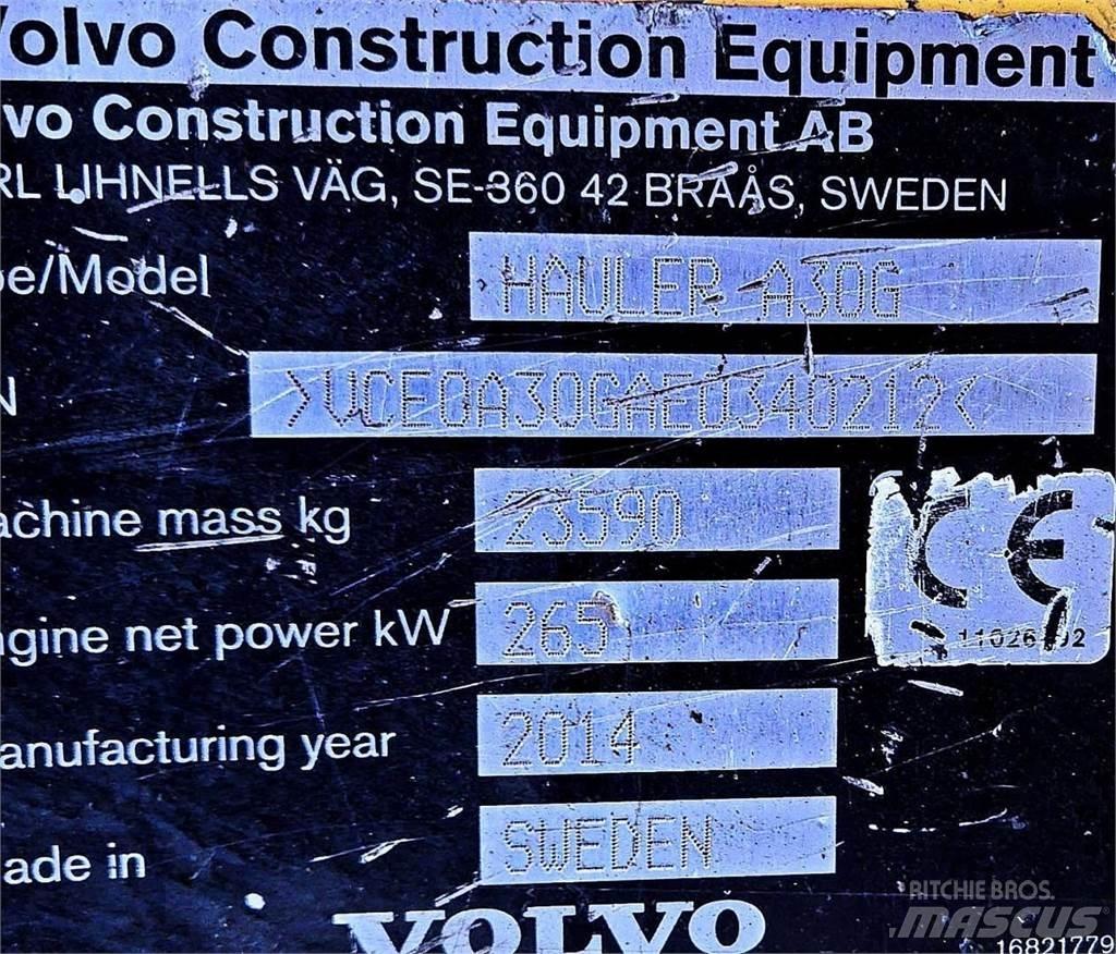 Volvo A30G Midjestyrd dumper