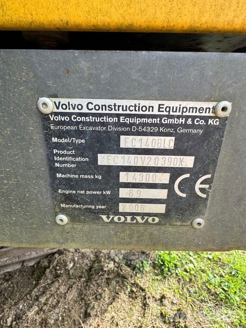 Volvo EC 140 BLC Bandgrävare