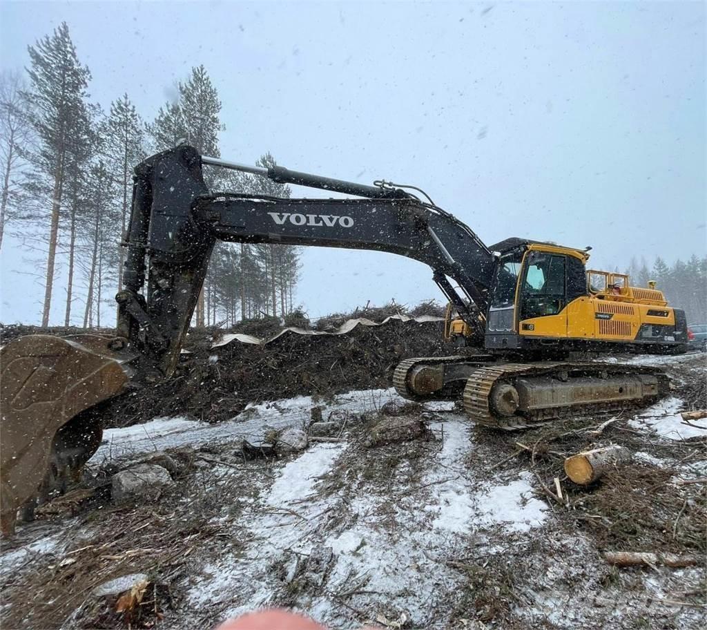 Volvo EC480DL Bandgrävare