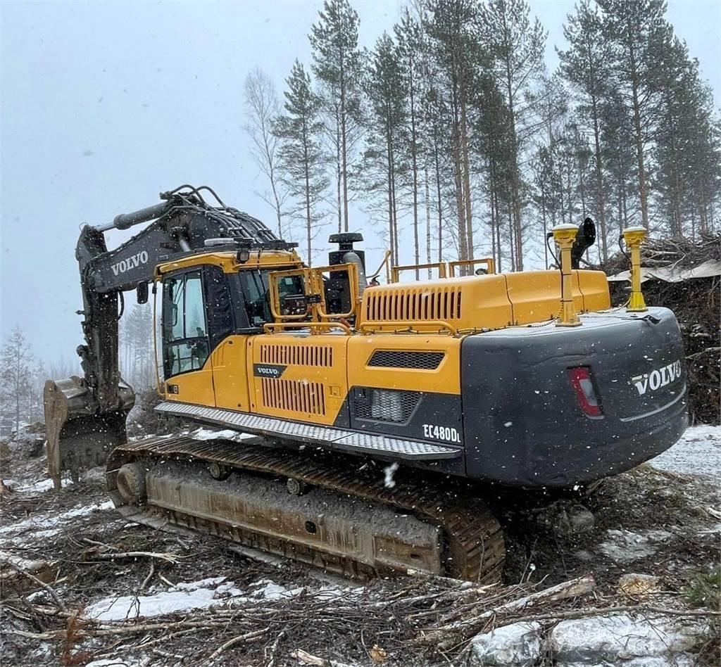 Volvo EC480DL Bandgrävare
