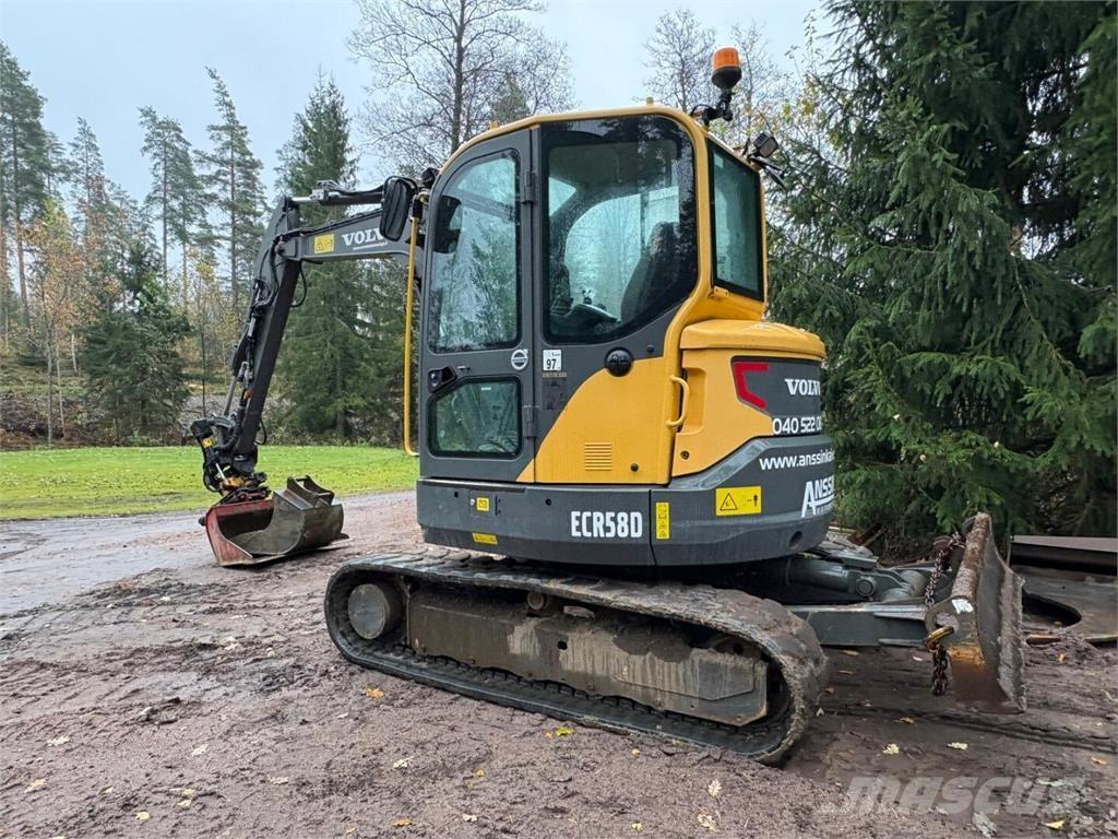 Volvo ECR 58 D Minigrävare < 7t