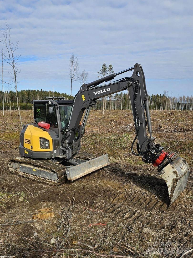Volvo ECR 58 F Minigrävare < 7t
