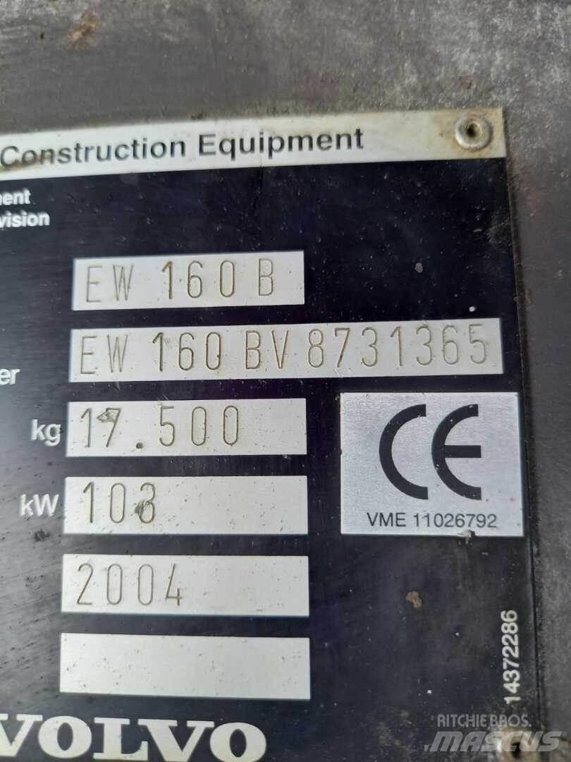 Volvo EW 160 B Bandgrävare