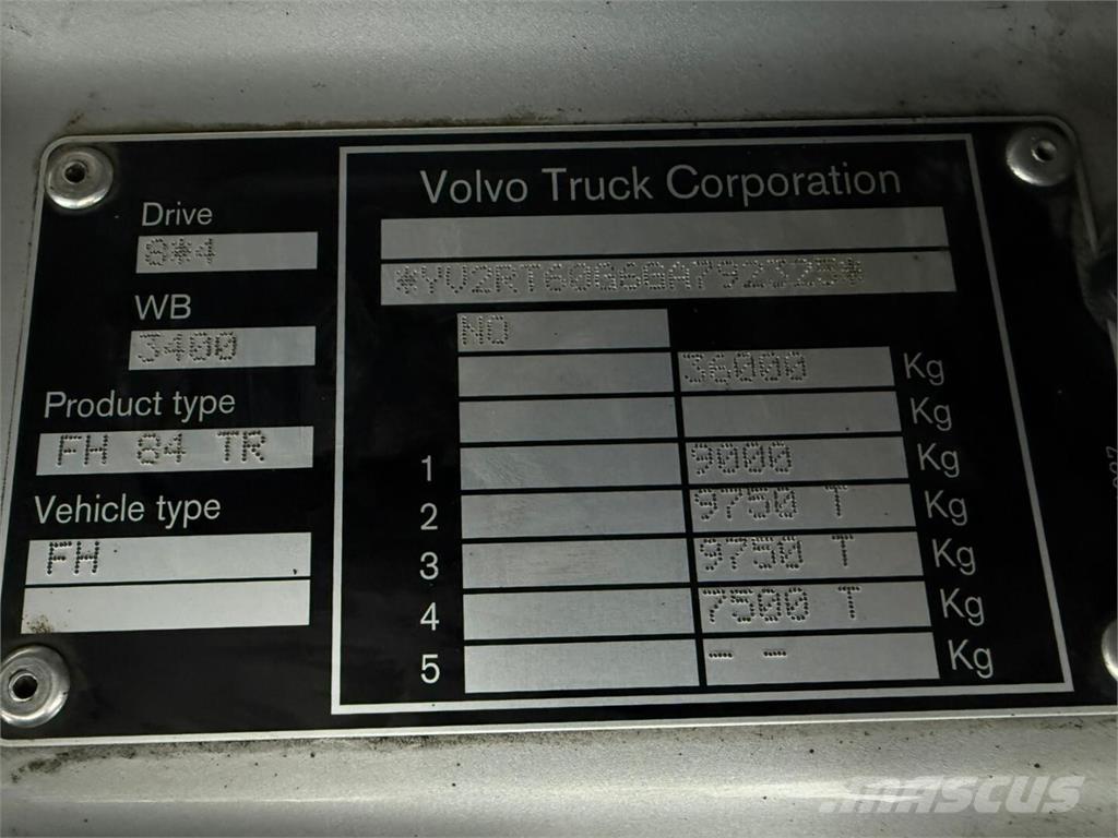 Volvo Fh13 540 Lastväxlare/Krokbilar
