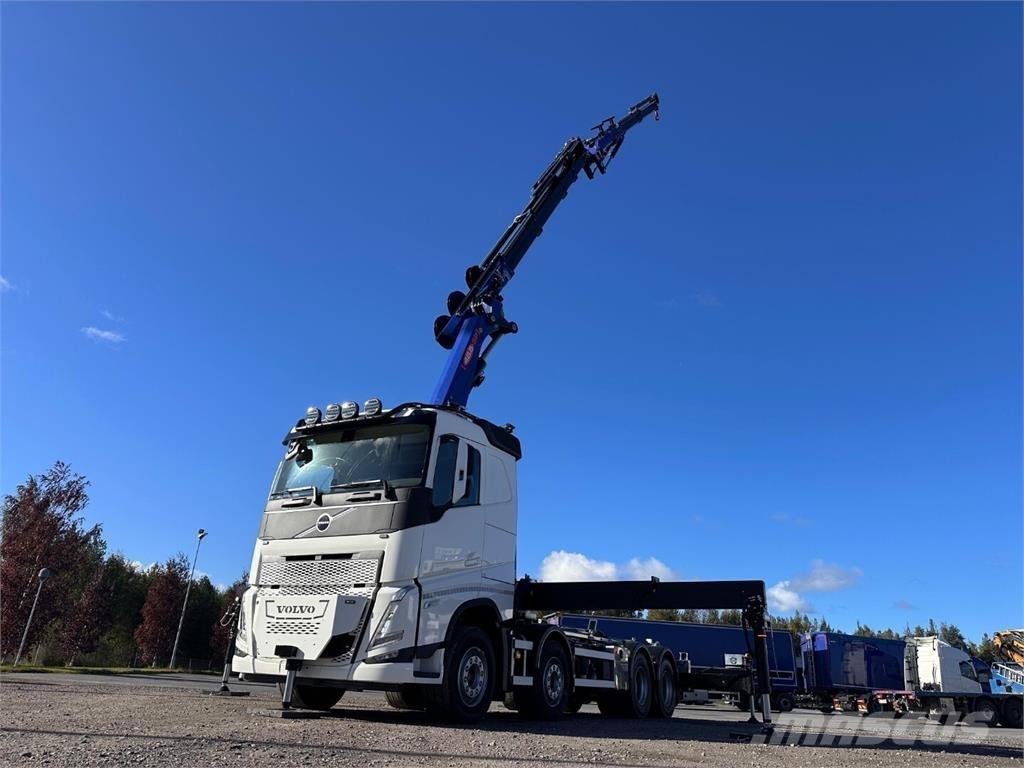 Volvo FH13 8x4 Styckegodskranar
