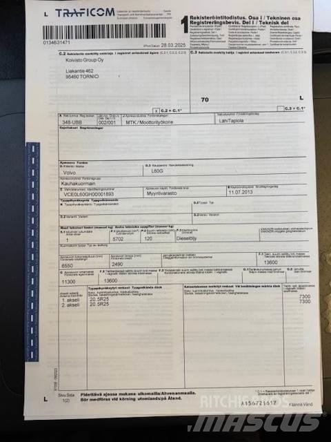 Volvo L60G Hjullastare
