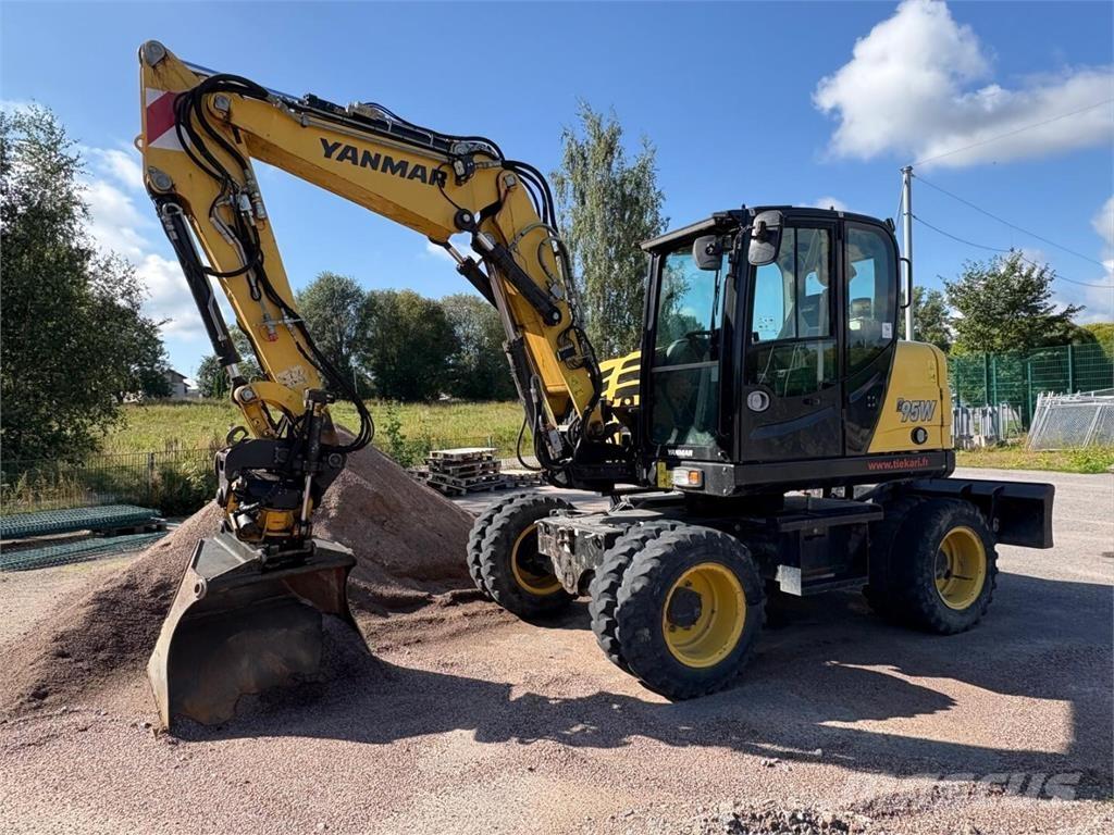 Yanmar B 95 W Hjulgrävare