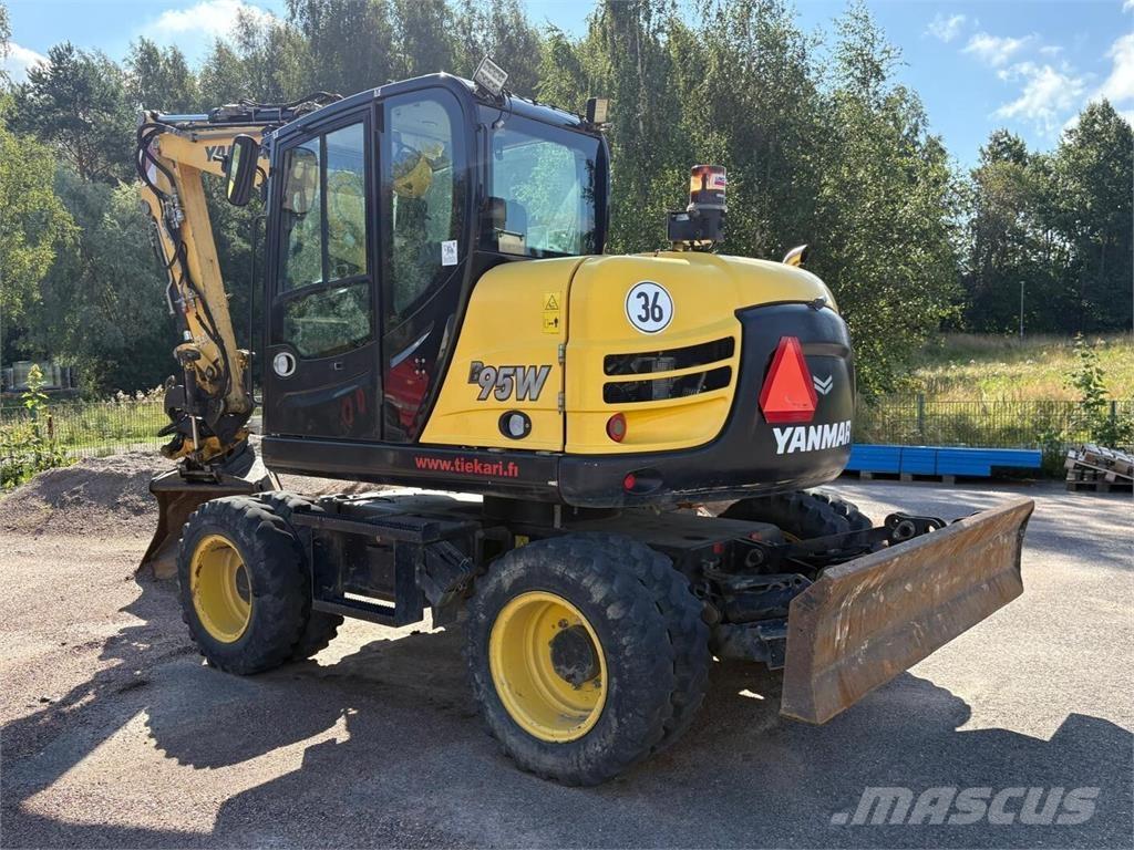 Yanmar B 95 W Hjulgrävare