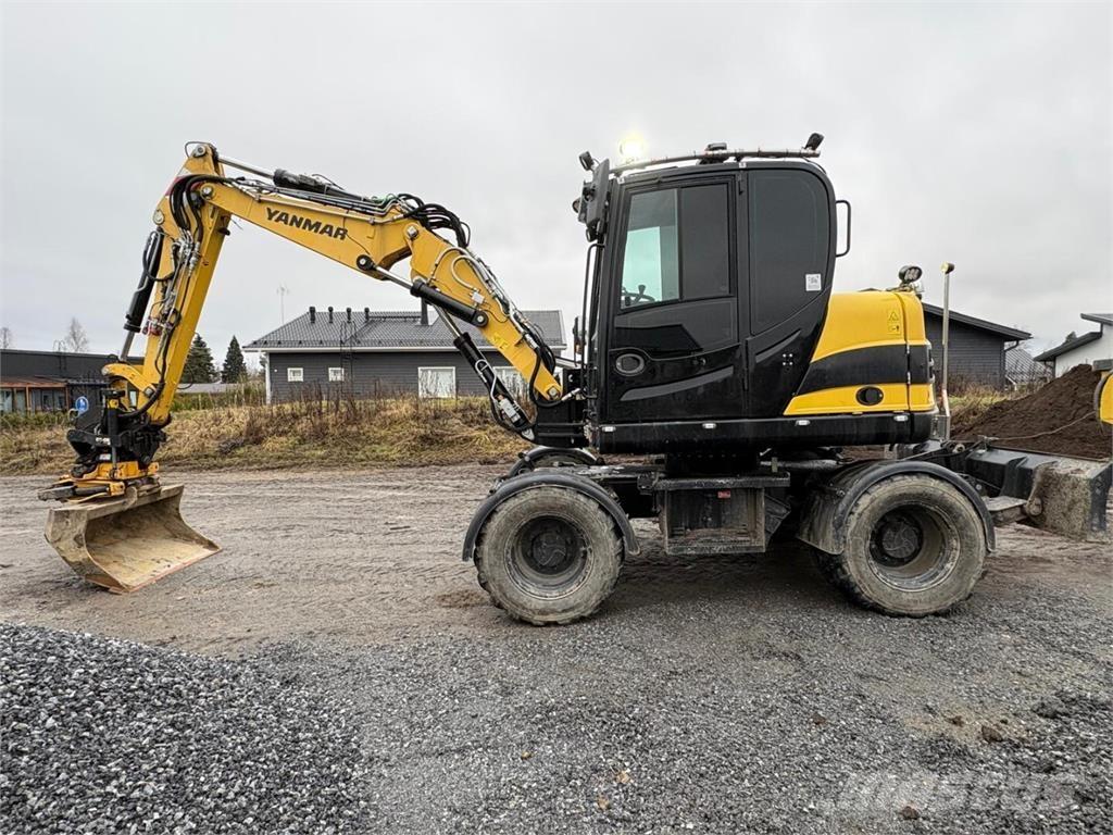 Yanmar B 95 W Hjulgrävare