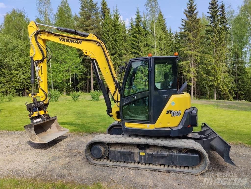 Yanmar SV100-2 Midigrävmaskiner 7t - 12t