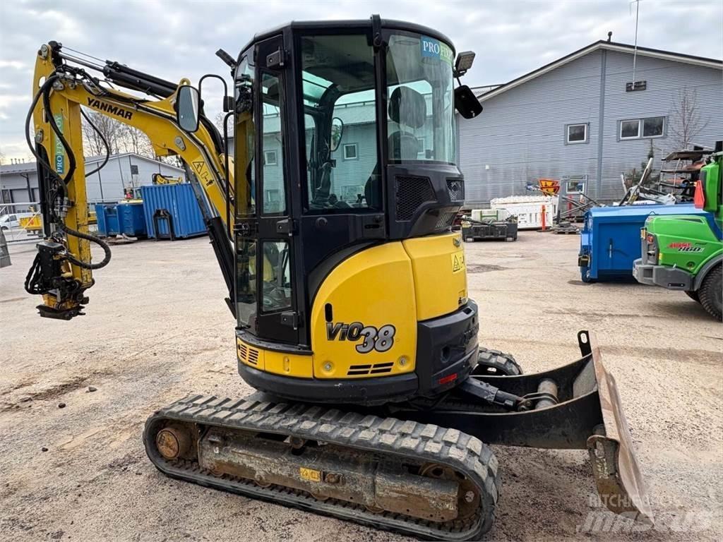 Yanmar VIO 38-U Minigrävare < 7t